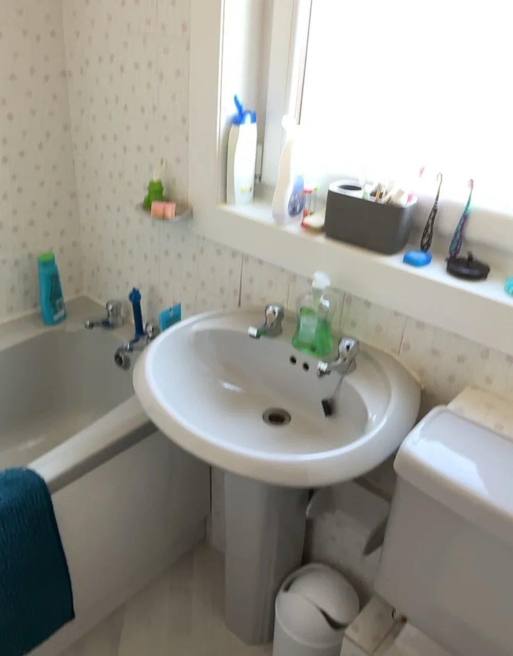 Original bathroom photograph — before refurbishment