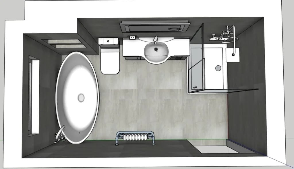 Design layout — planning view