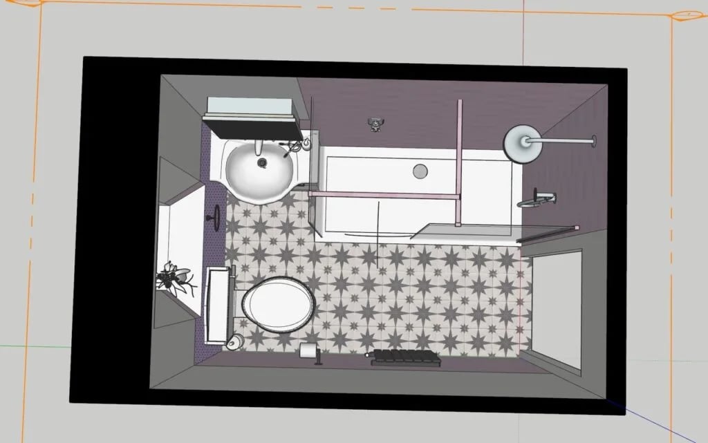 Design layout in Bridge of Don
