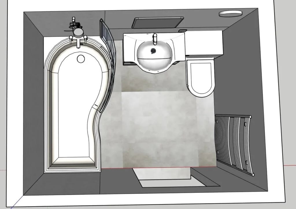Design layout in Hilton, Aberdeen