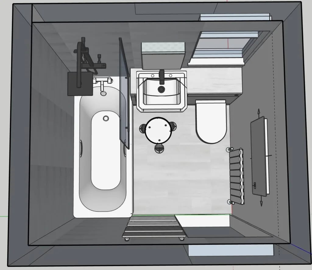 Design layout in Mastrick, Aberdeen