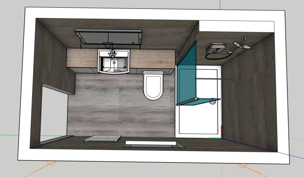 Design layout in Bridge of Don