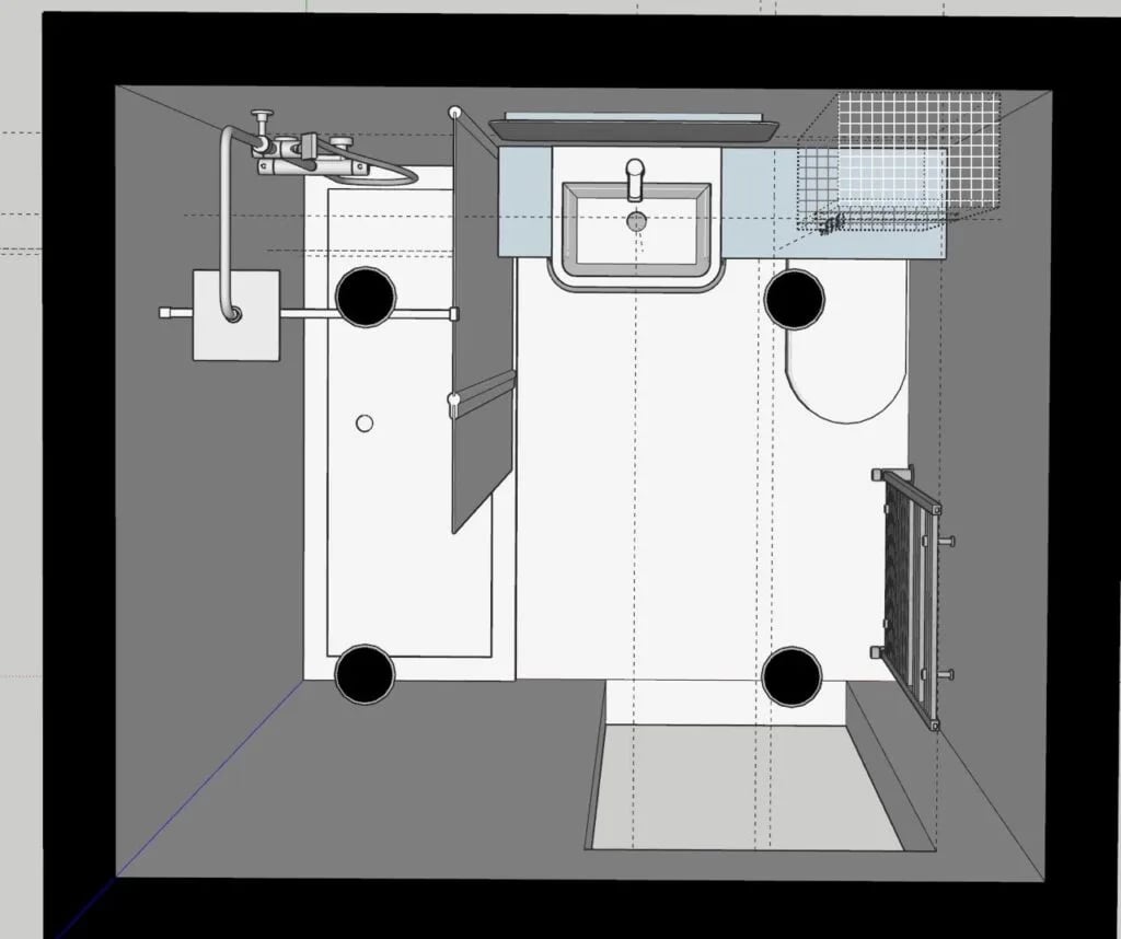 Design layout in Ferryhill, Aberdeen