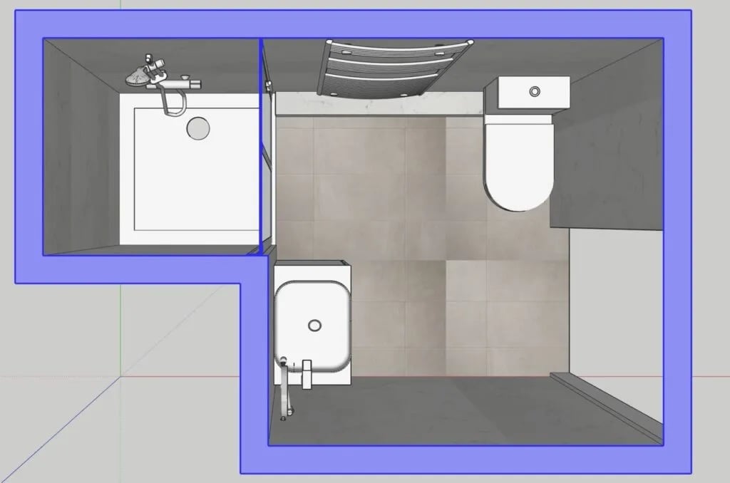 Design layout in Bridge of Don