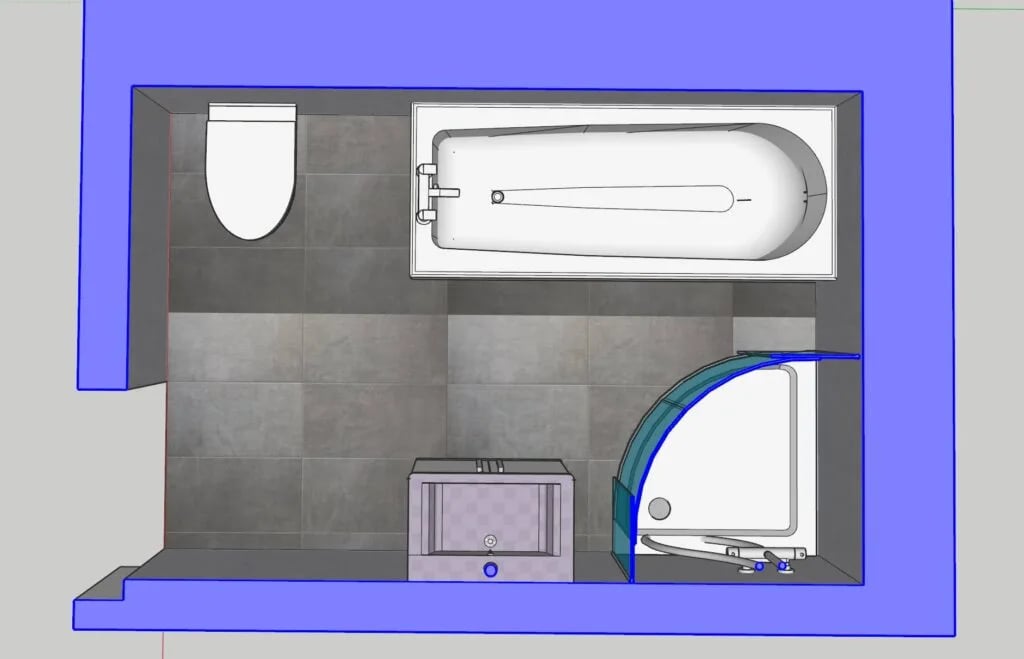 Design layout in Raeden, Aberdeen