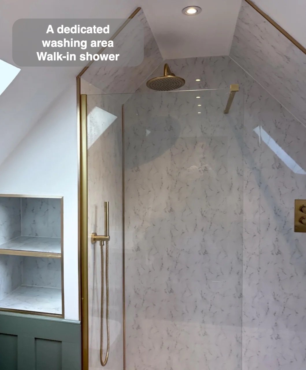 Walk-in shower