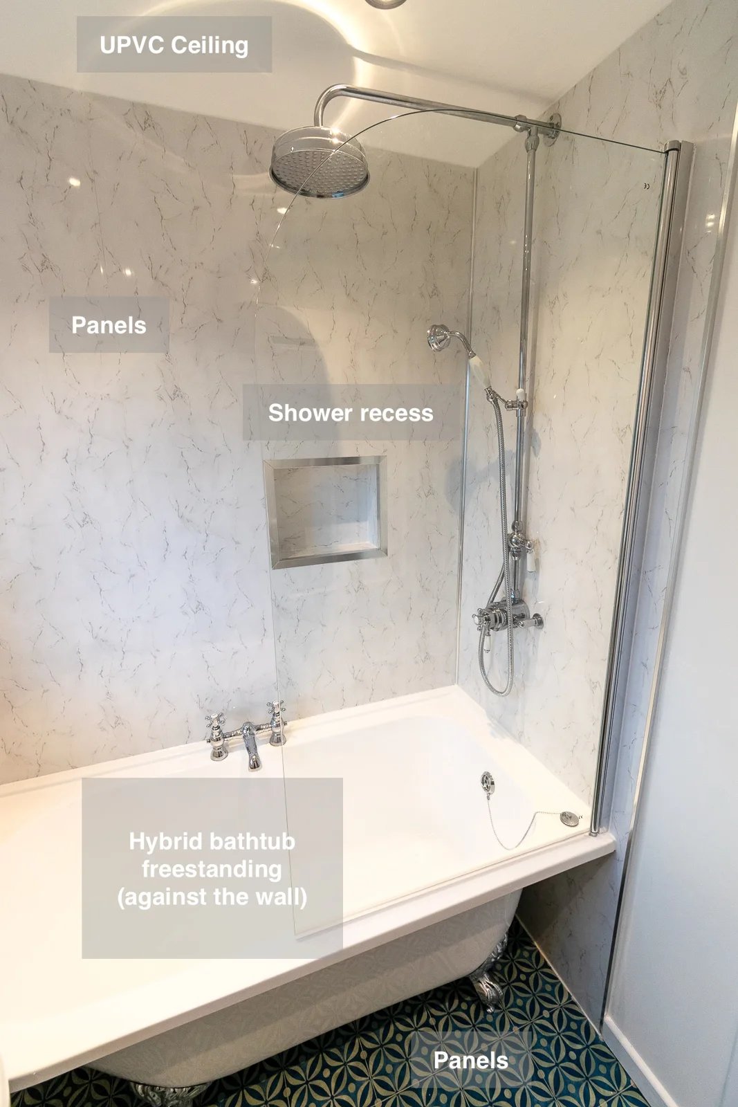 Shower Freestanding Woodside, Aberdeen