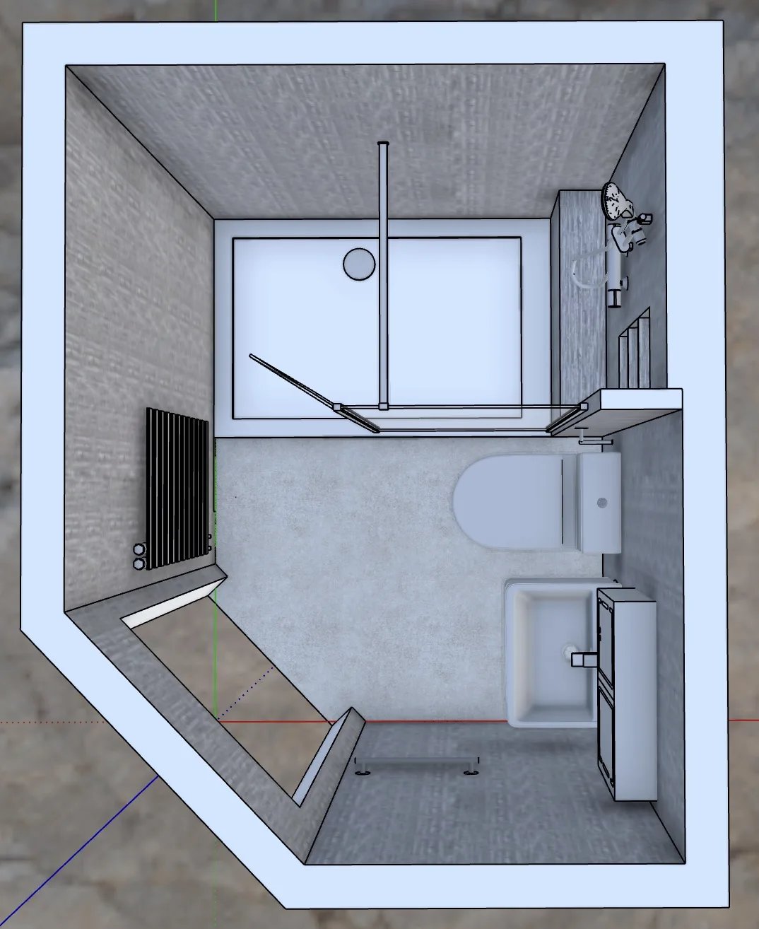 Design layout — planning view