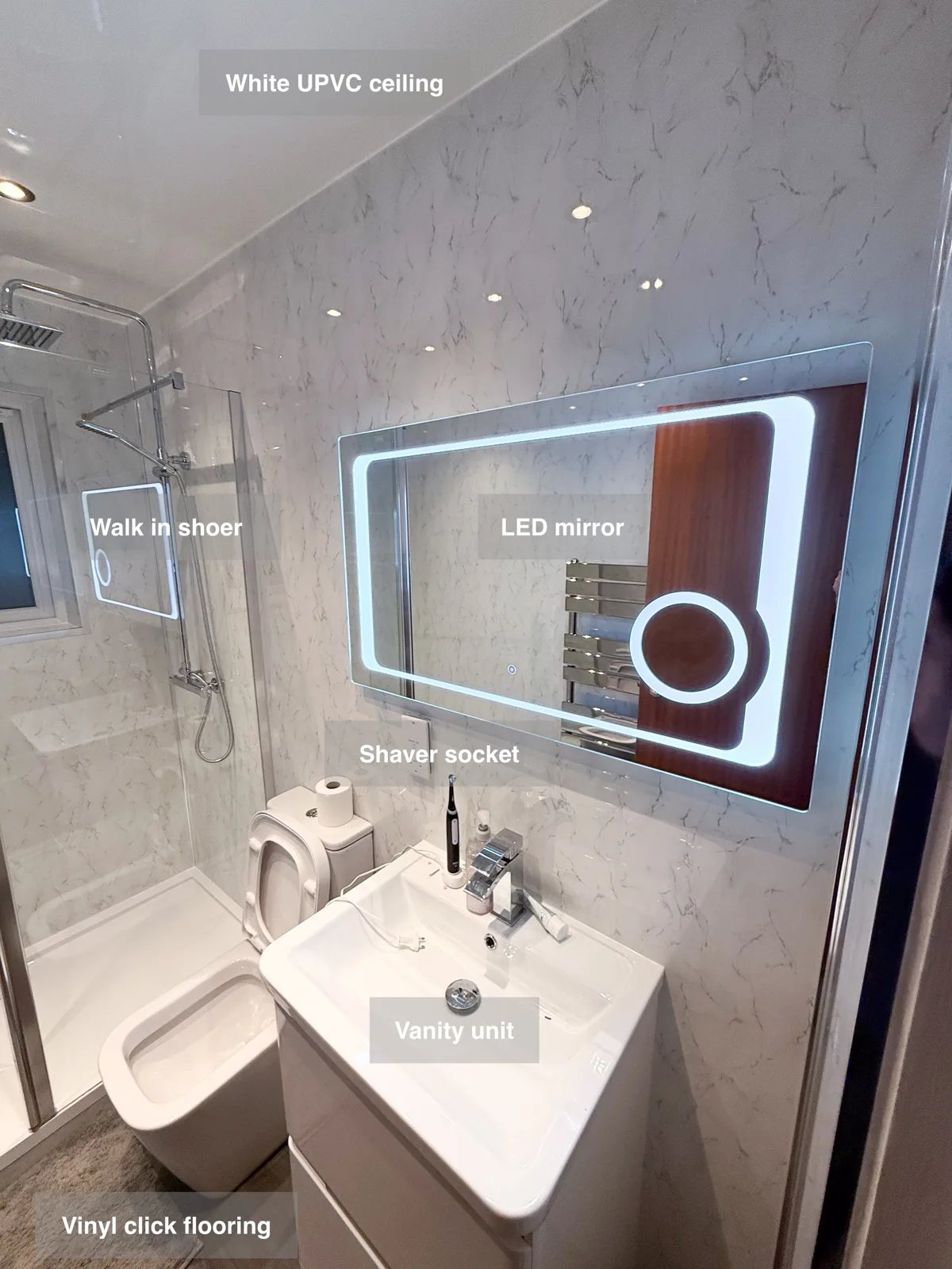 Walk in shower Portlethen