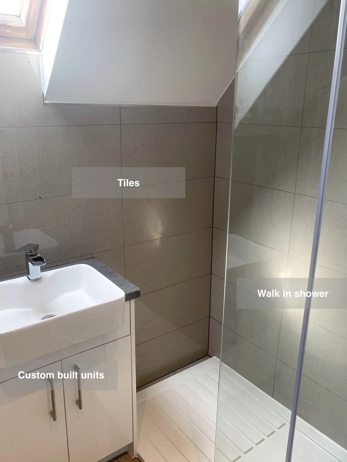 Walk in shower Portlethen