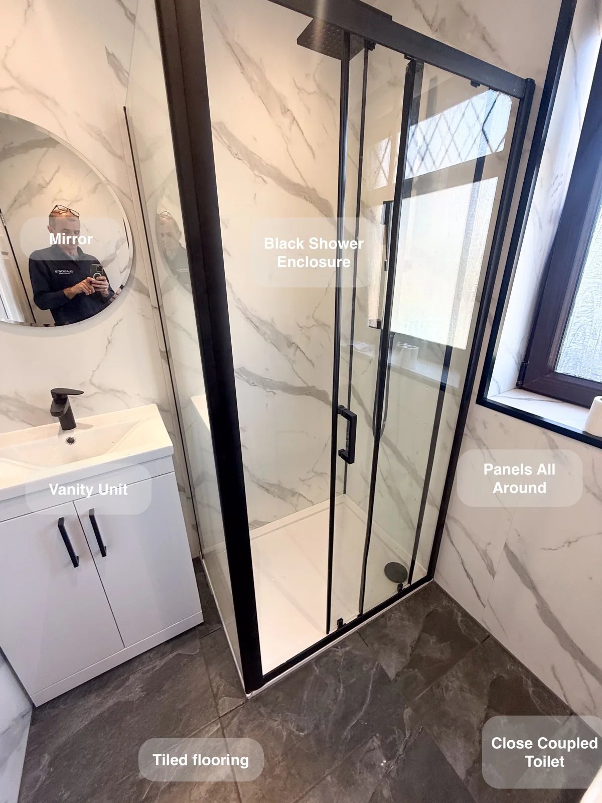 Bathroom to Shower Room, Aberdeen