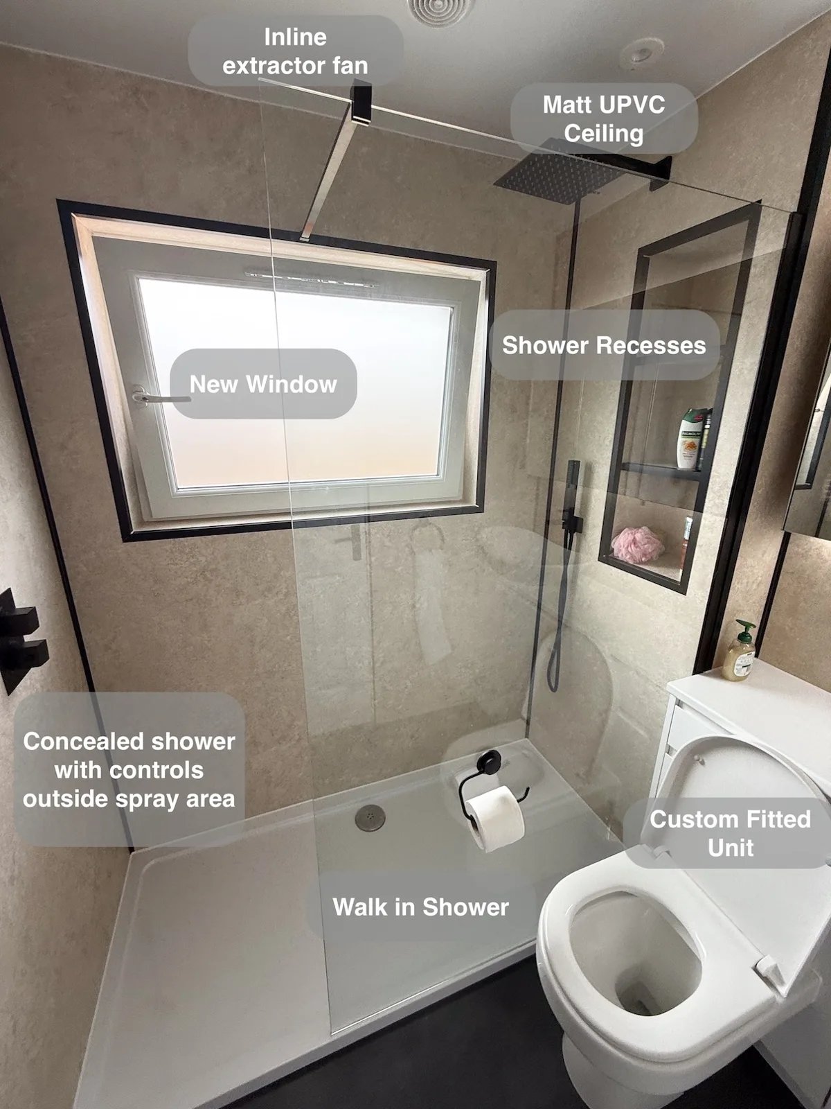 Walk in Shower Refurbishment, Bridge of Don, Aberdeen