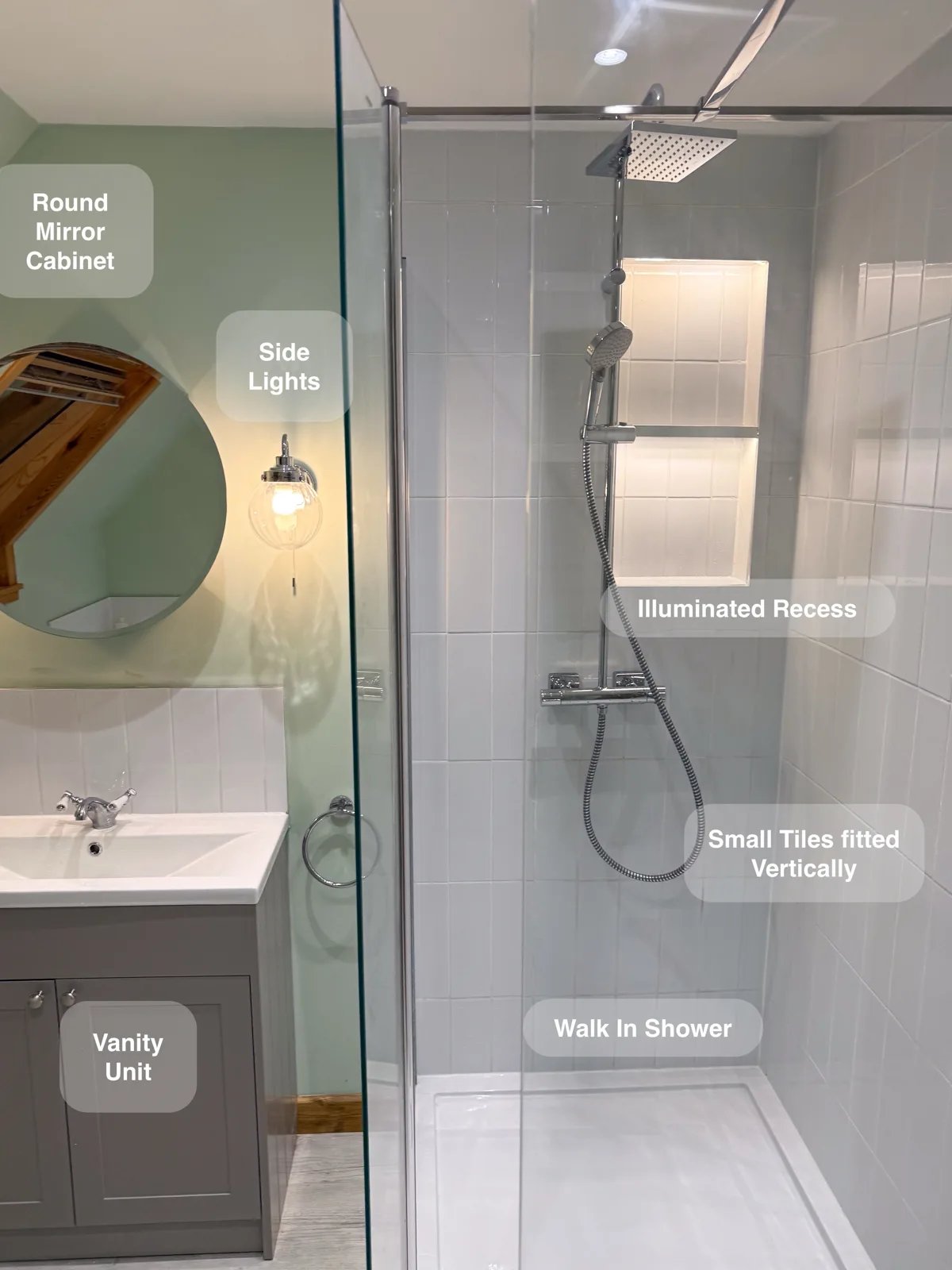 Room for a Bath and Shower in Oldmeldrum