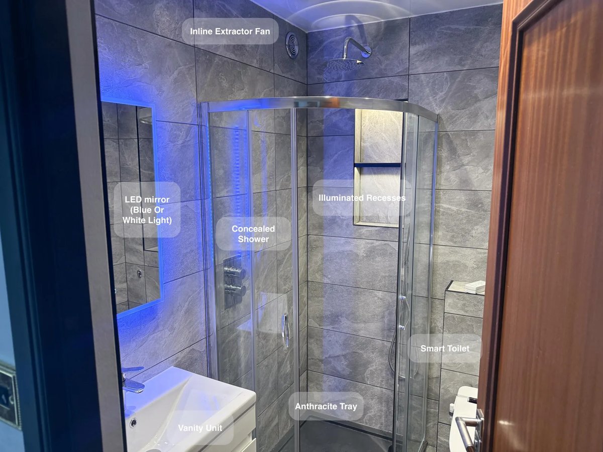 Cloakroom Into Shower Room, Kingswells