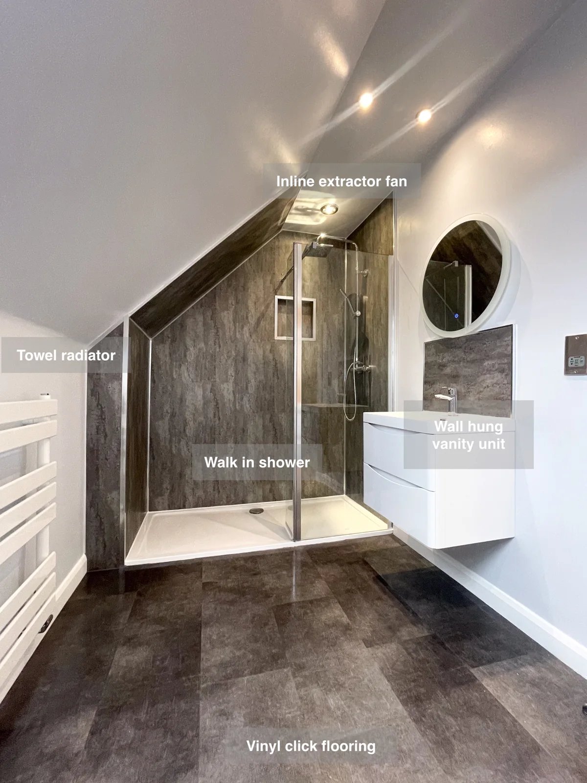 Walk in shower Dyce