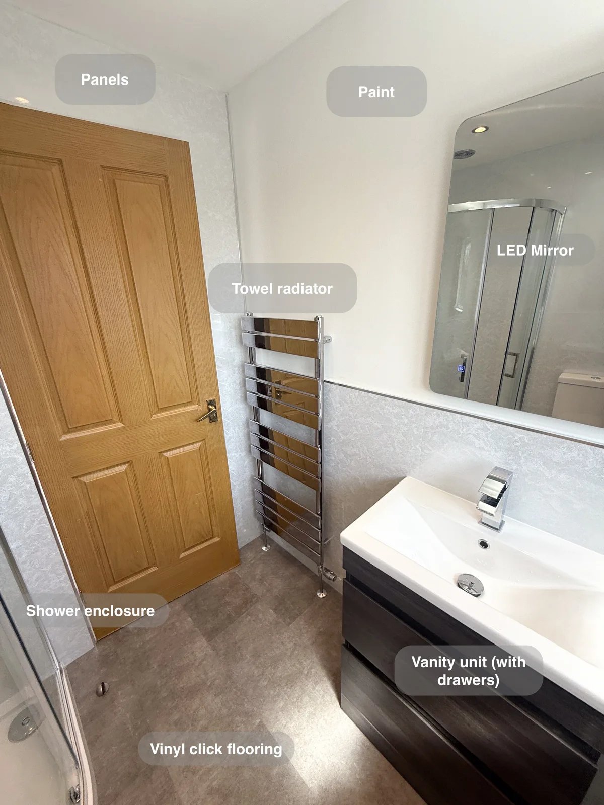 Bathtub into Shower, Bridge of Don, Aberdeen