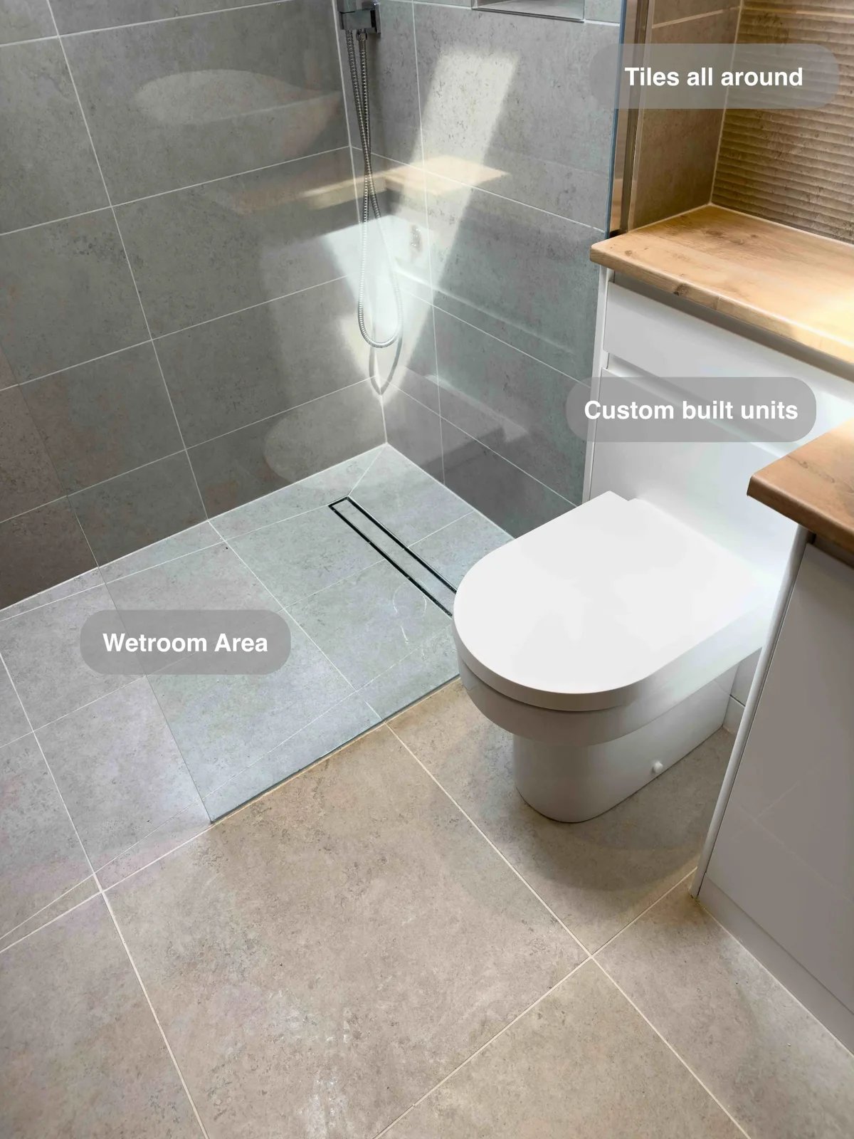 Bathroom to Wetroom Redesign, Cults