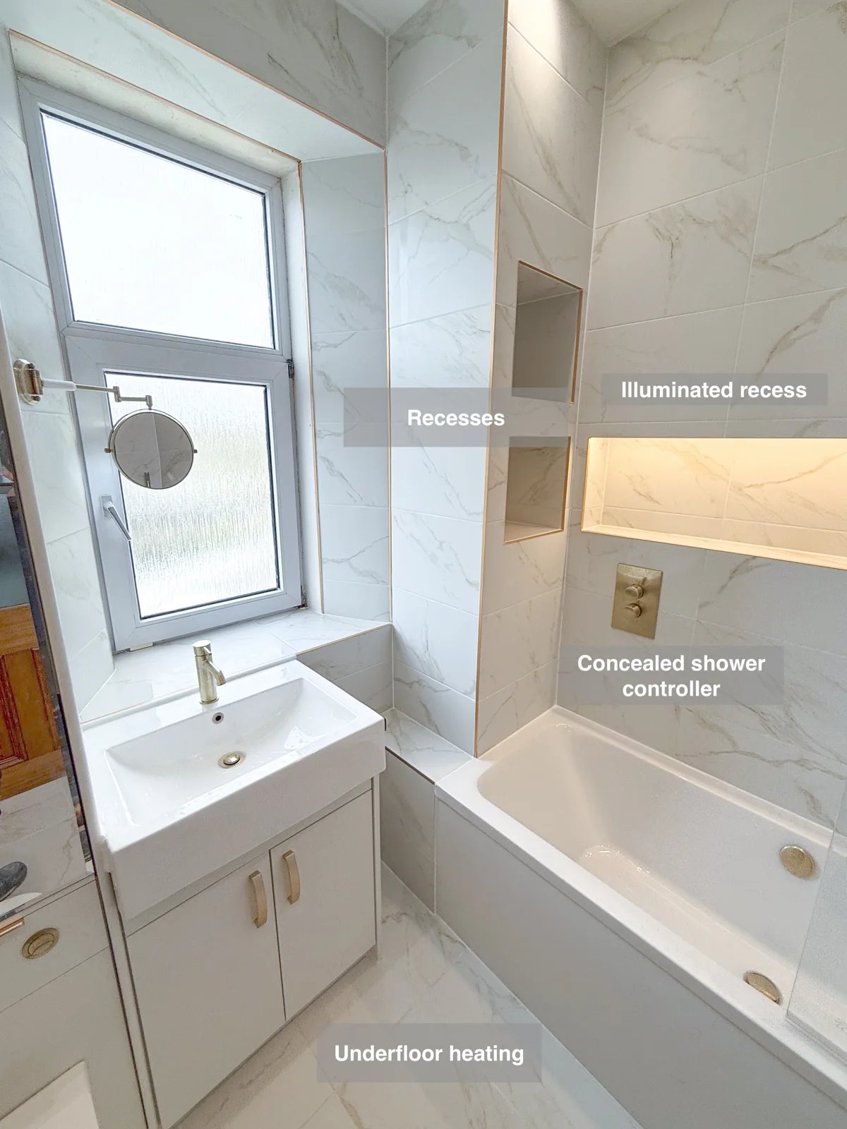 Bathroom refurbishment Broomhill, Aberdeen