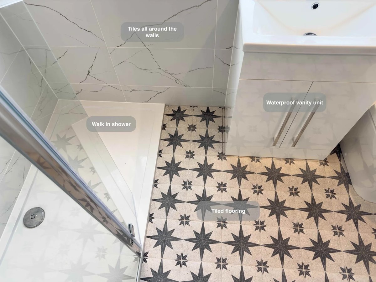 Newtonhill, Walk in Shower