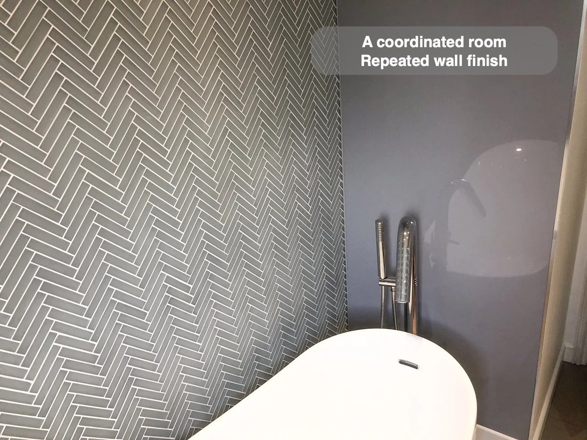 A finish that brings the room together in the completed Westhill bathroom