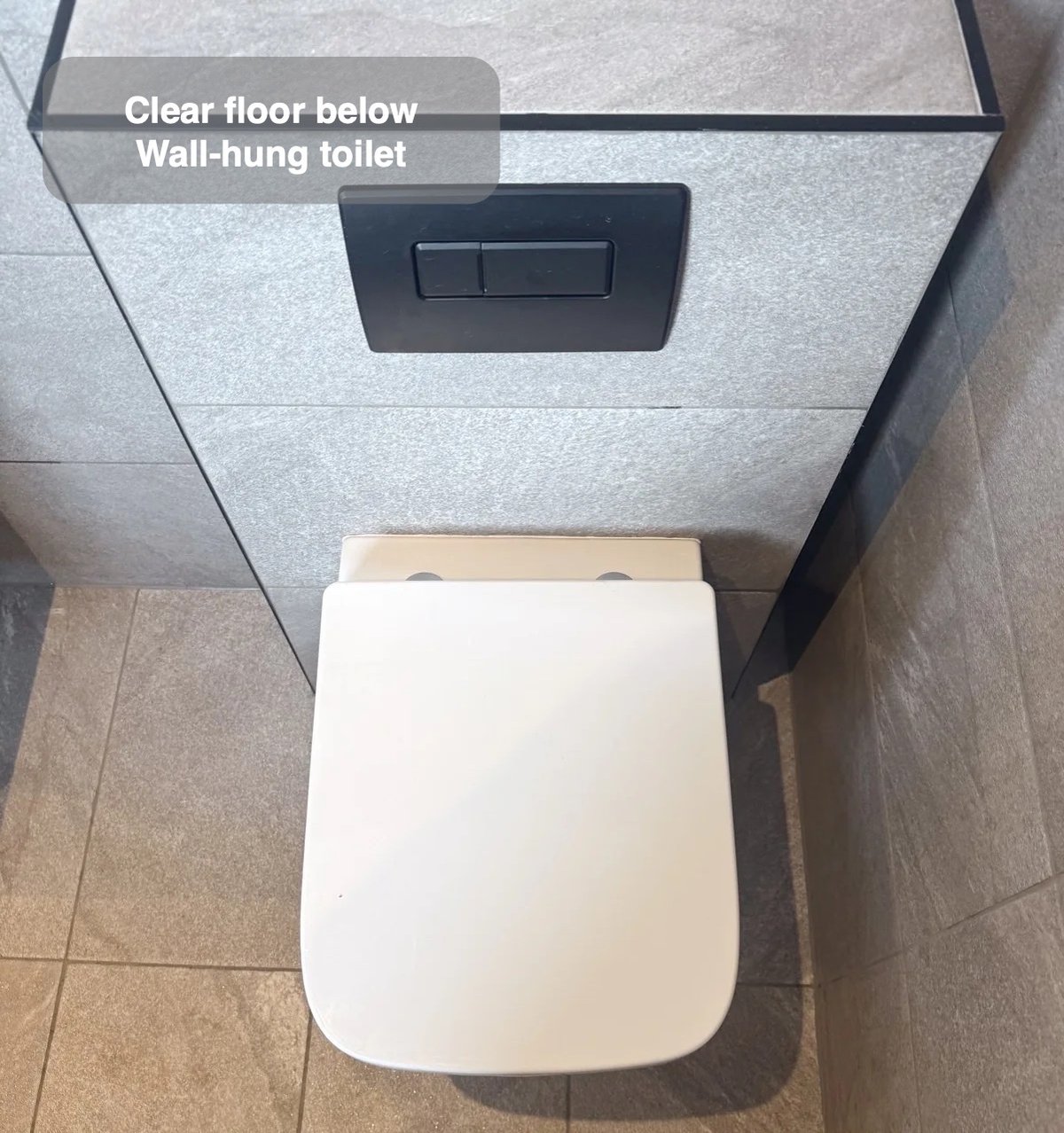 Wall-hung toilet