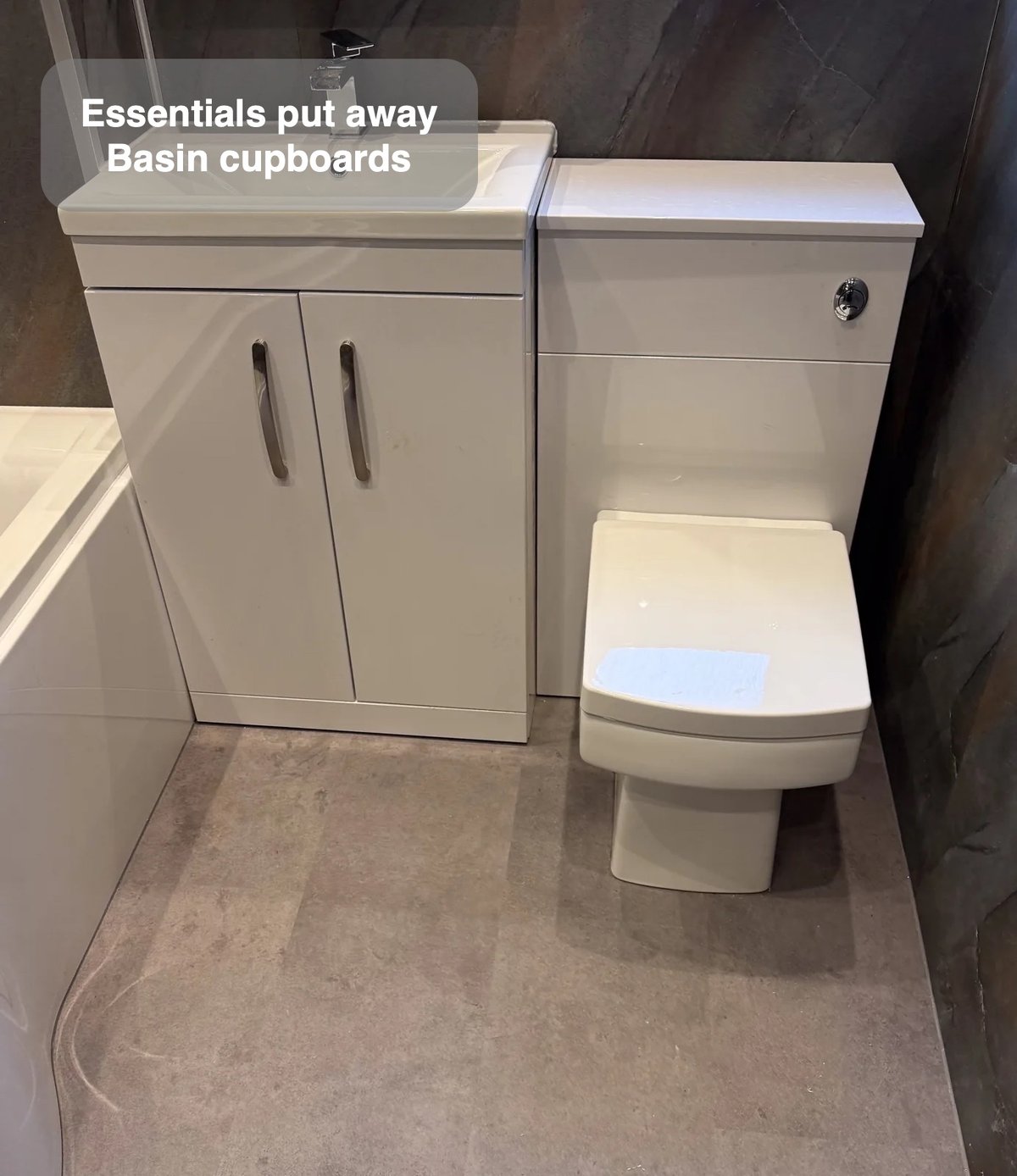Basin cupboards