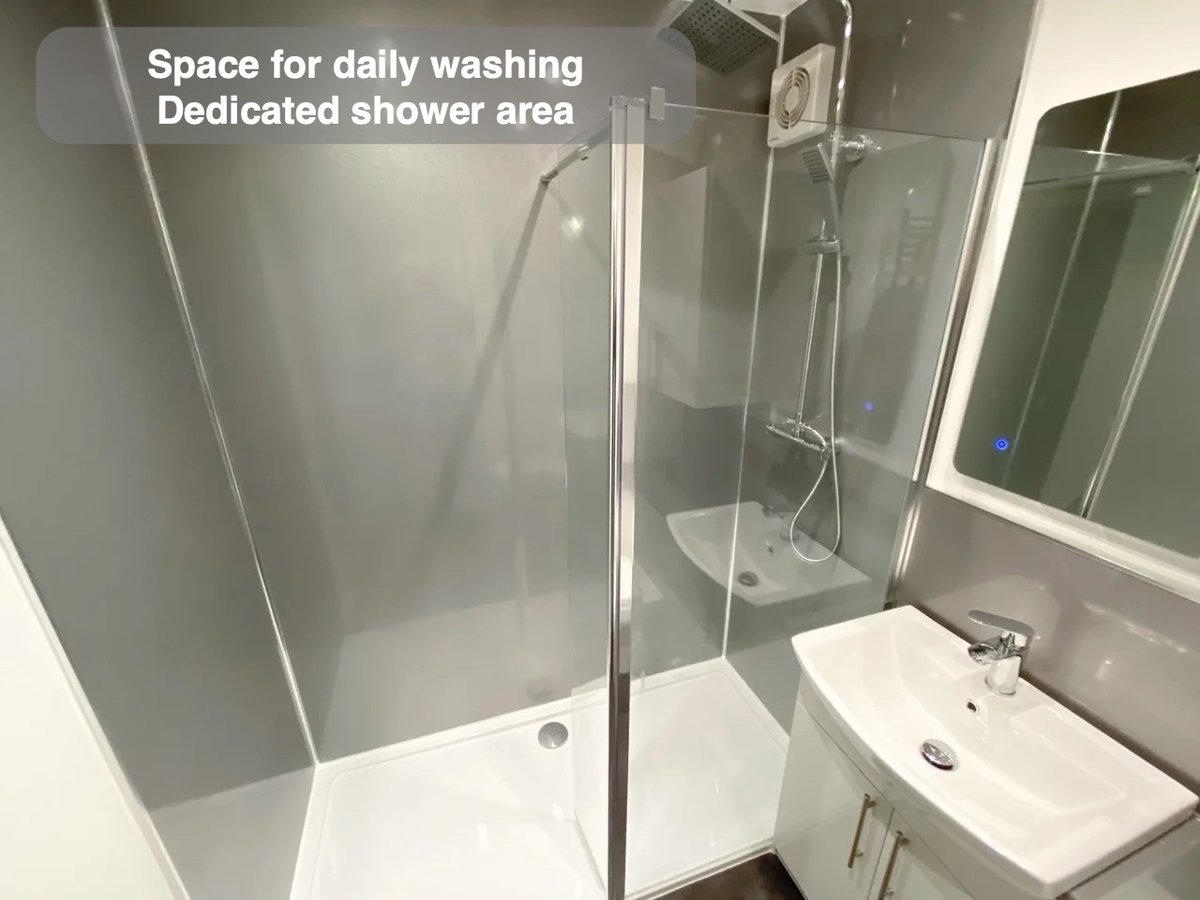 A dedicated place to shower in Ferryhill, Aberdeen bathroom