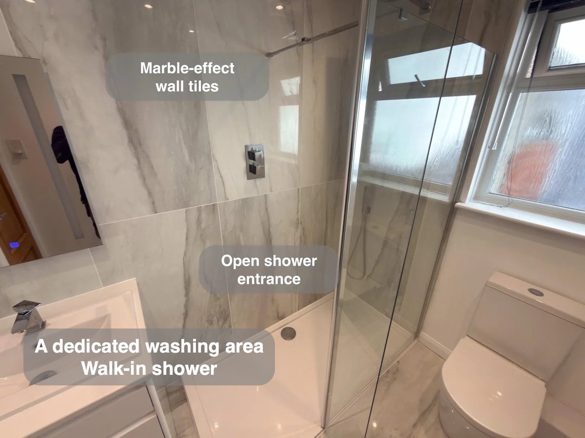 Walk-in shower