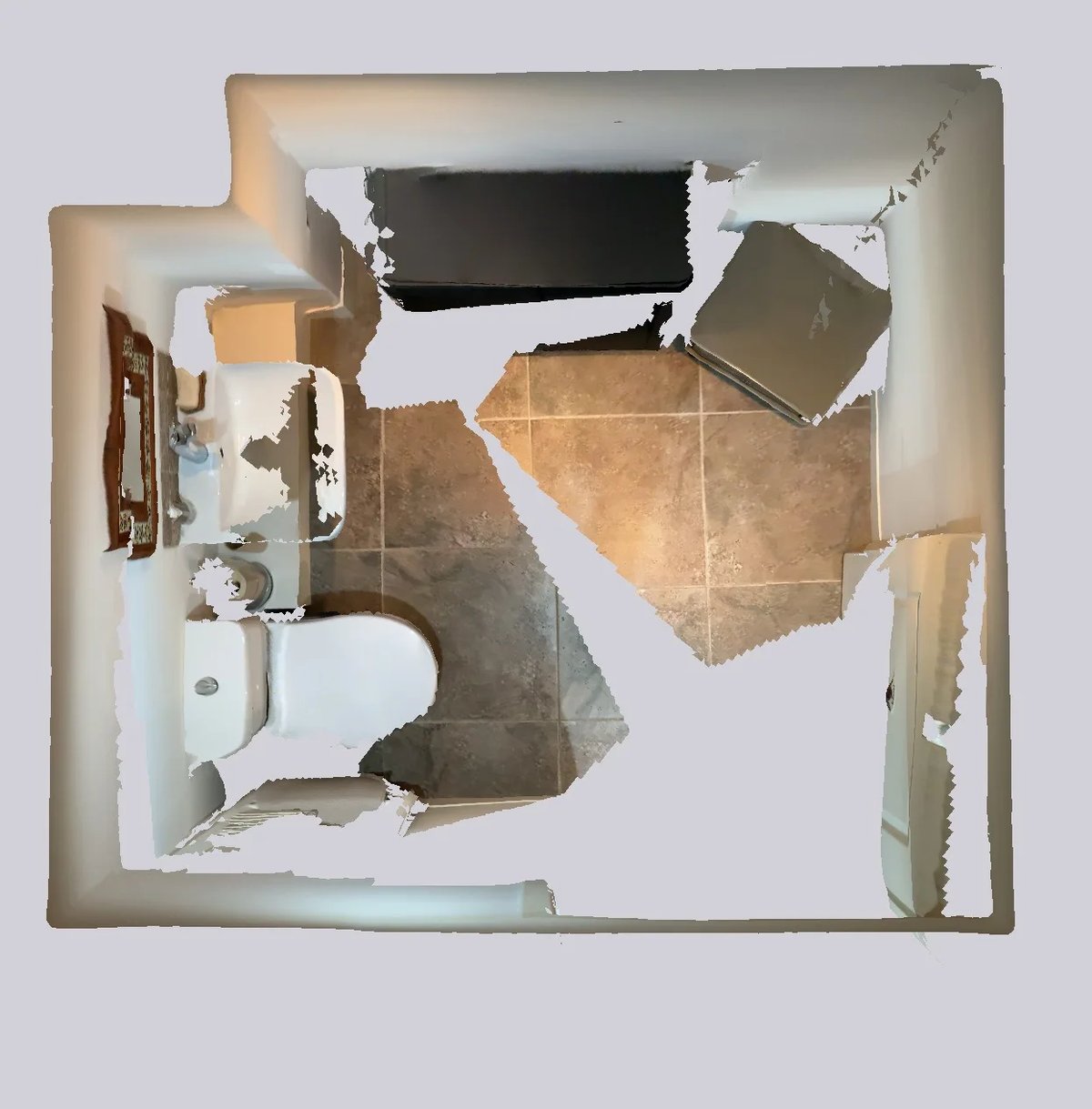 Original room for the Stonehaven bathroom