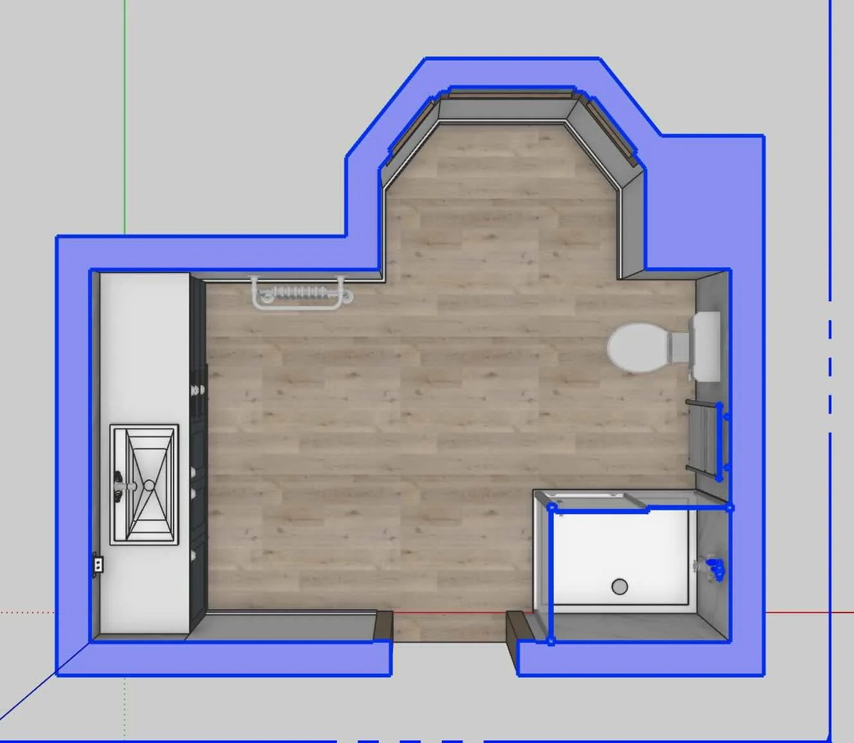 Design layout — planning view