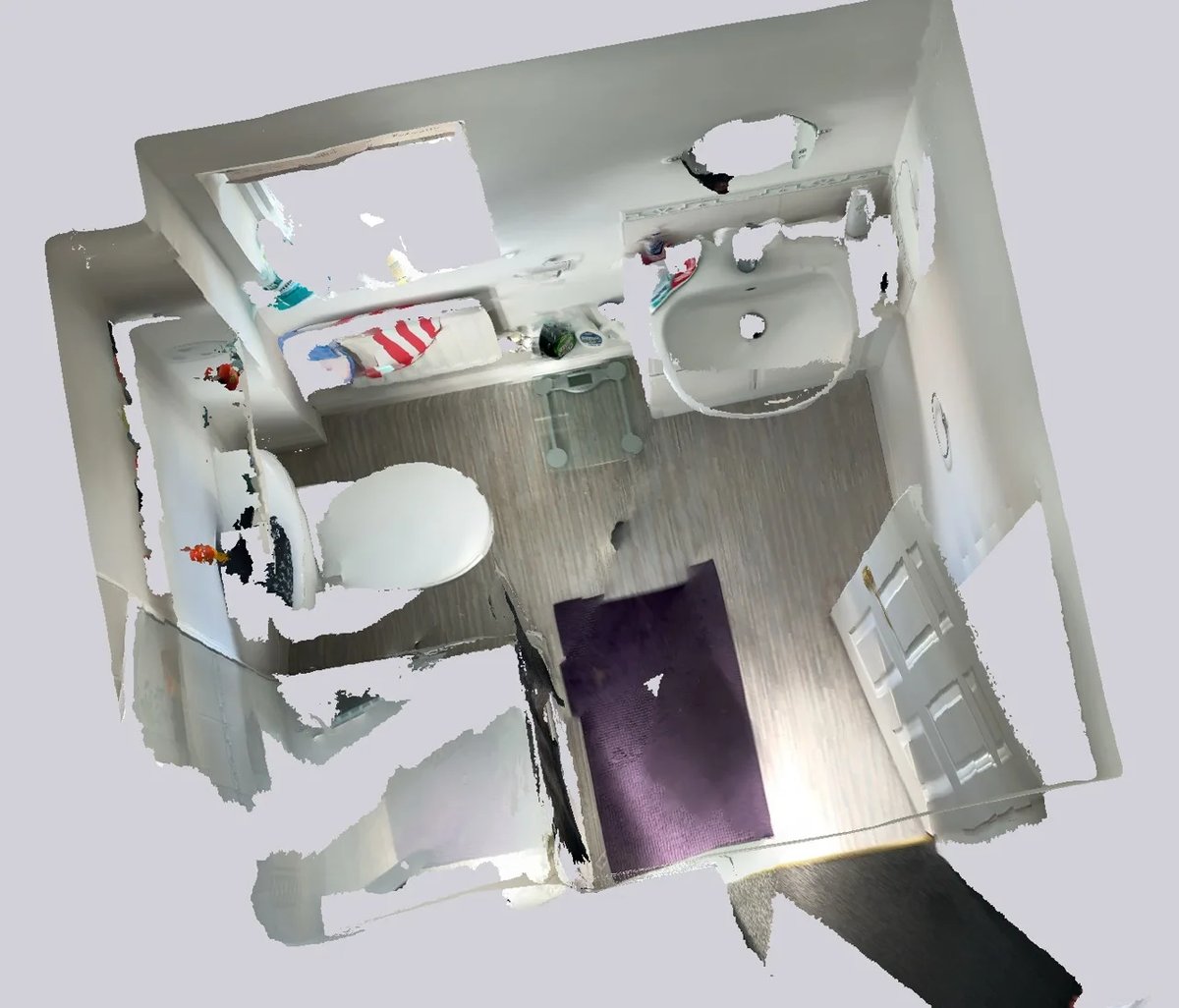 Original room for the Ellon bathroom