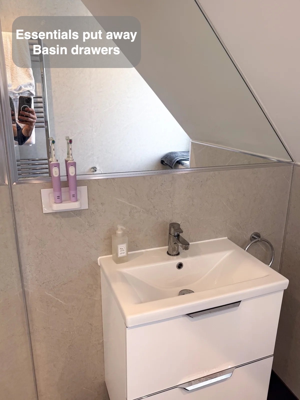 Basin drawers