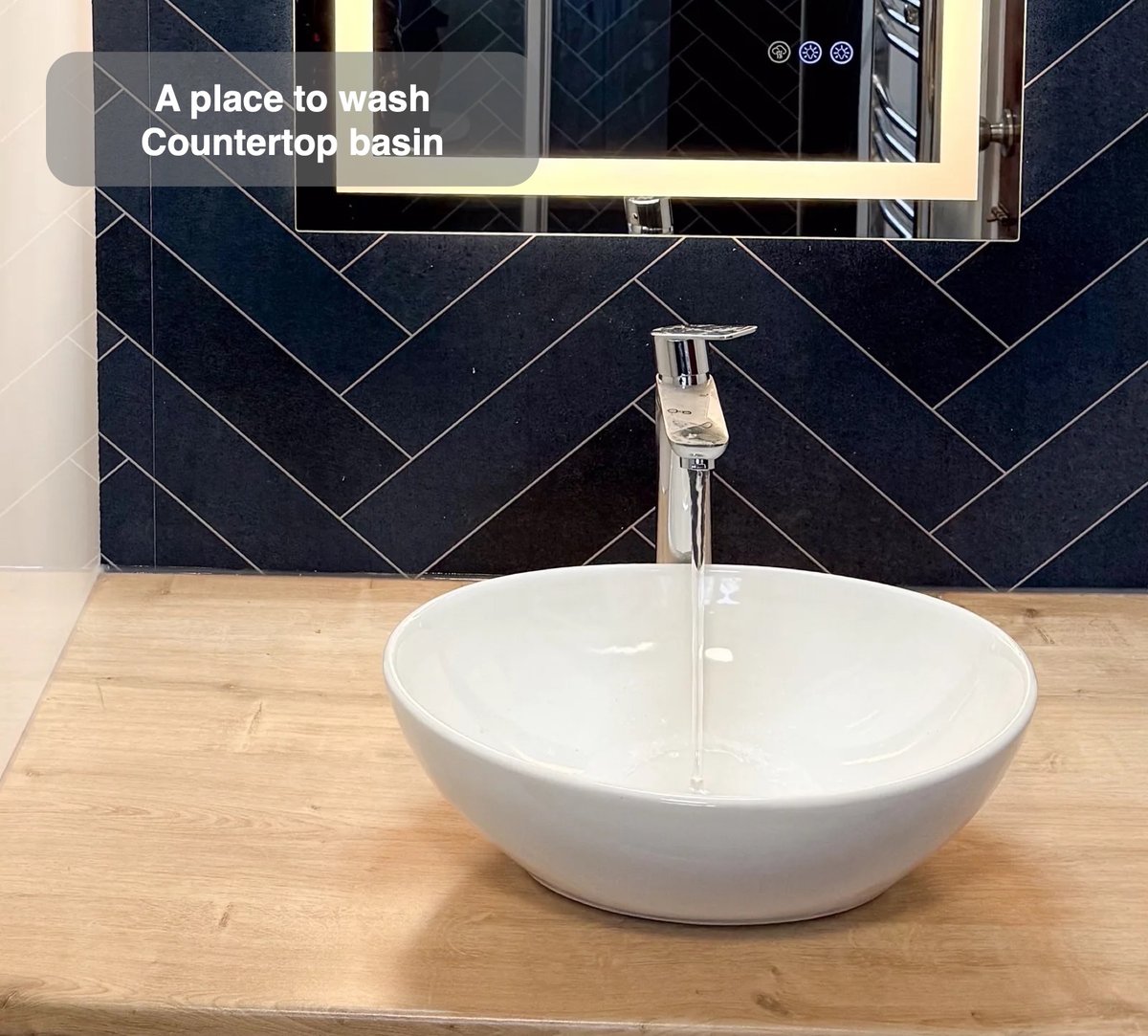 Countertop basin