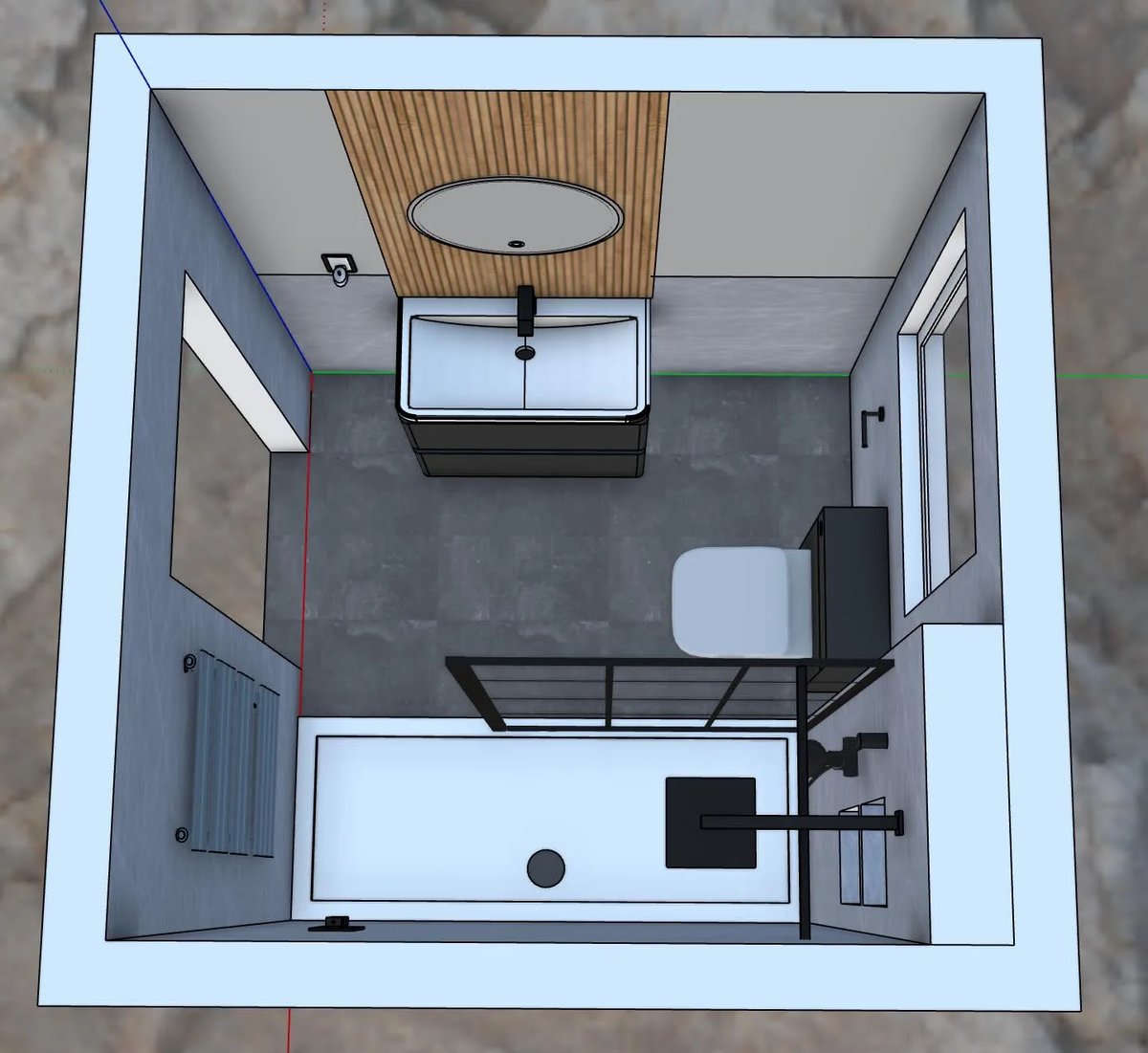 Design layout — planning view