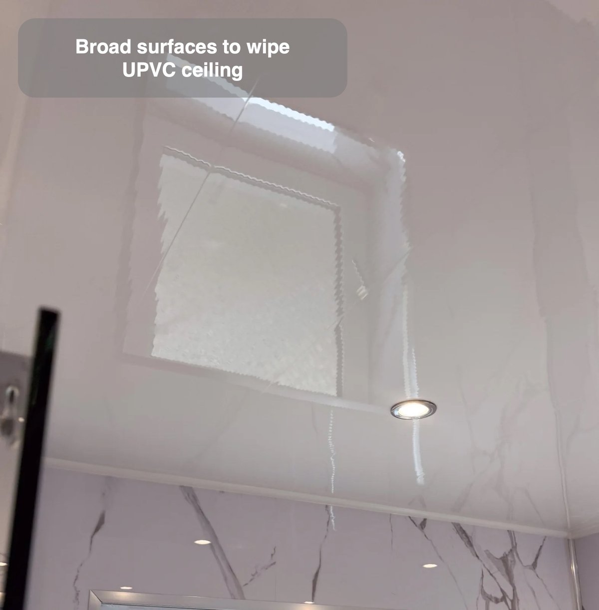 A lighter finish and useful conveniences in the completed Balmedie bathroom