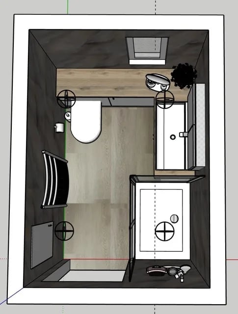 Design layout in Mastrick, Aberdeen