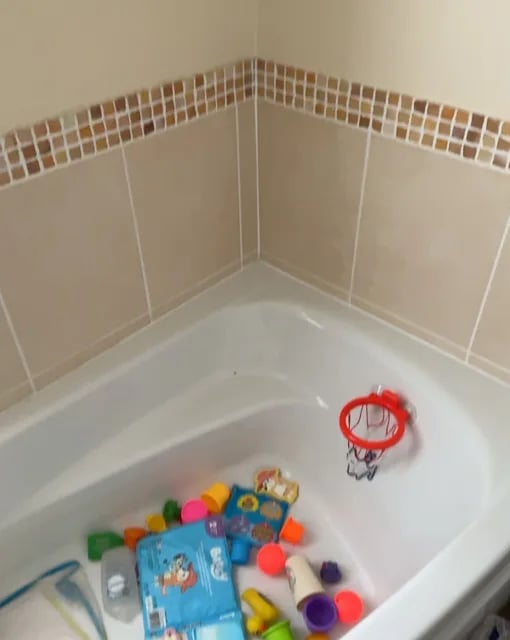 Original room for the Rosemount, Aberdeen bathroom