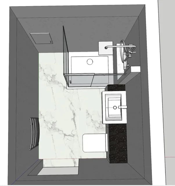 Design layout in Holburn, Aberdeen