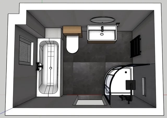 Design layout in Sheddocksley, Aberdeen
