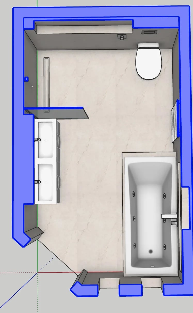 Design layout — planning view
