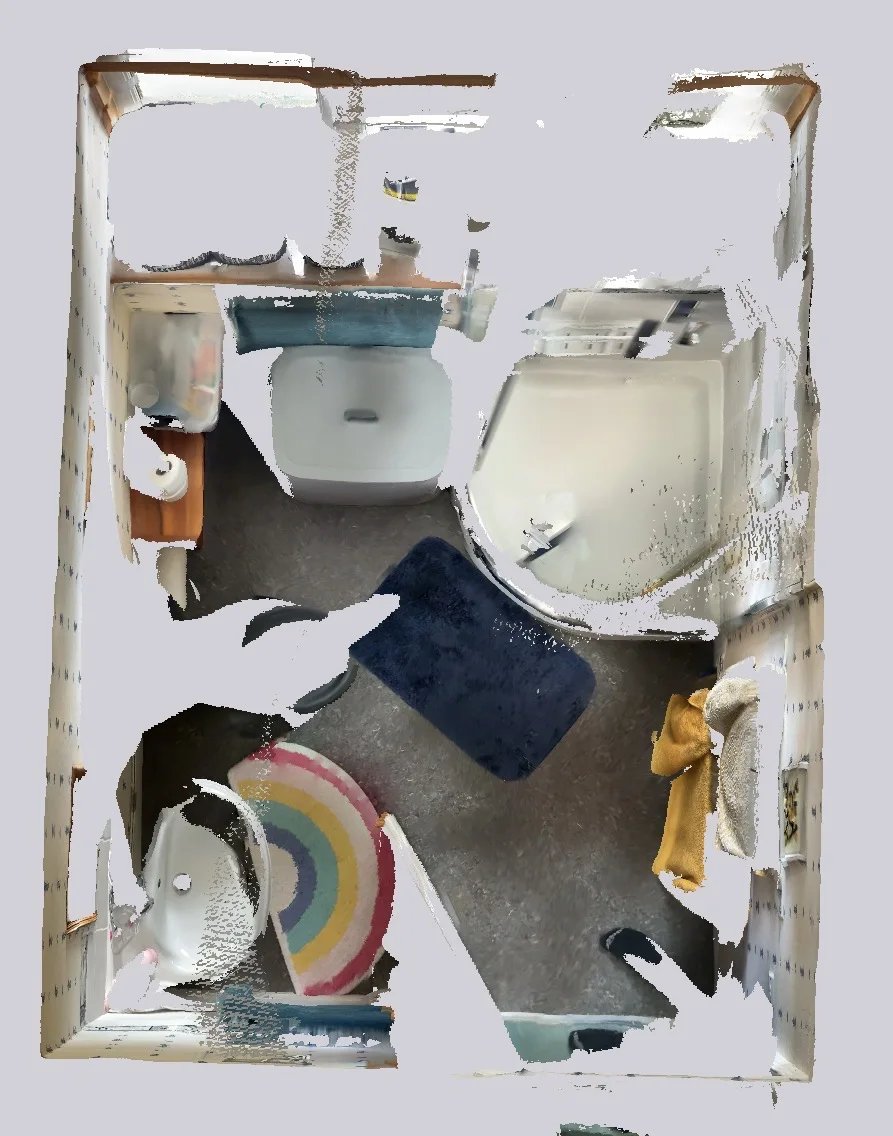 Original room for the Aberdeen bathroom