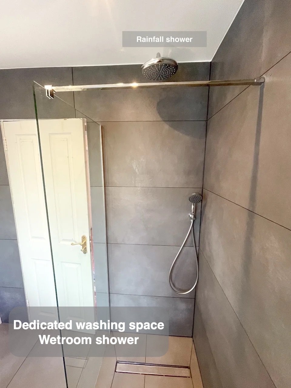 A defined wetroom shower in Oldmeldrum bathroom