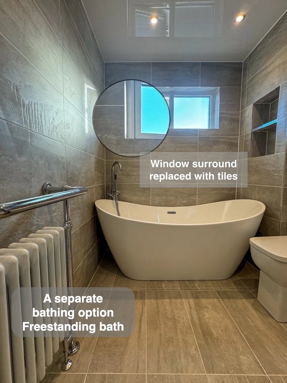 Freestanding bath