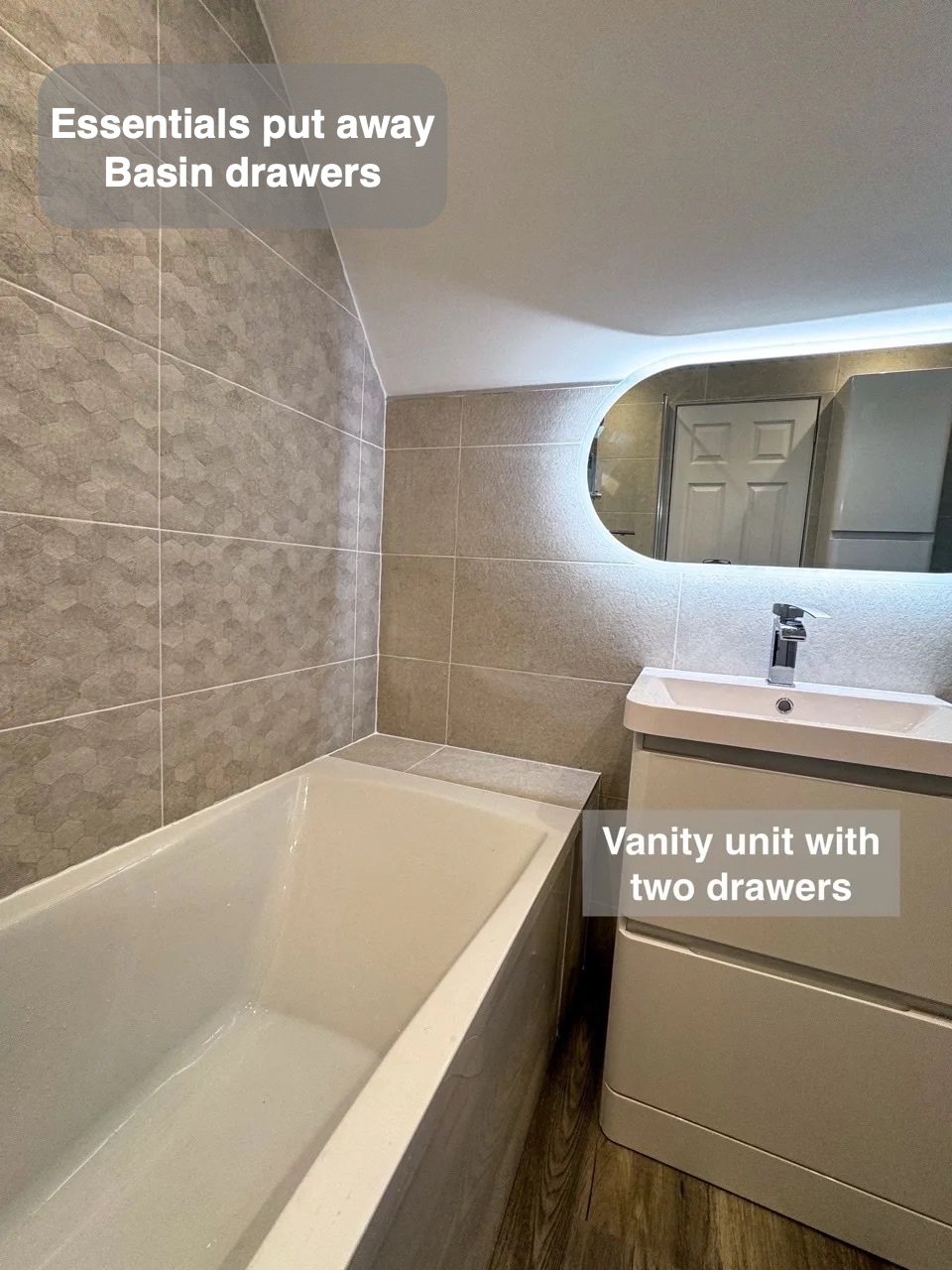 Basin drawers