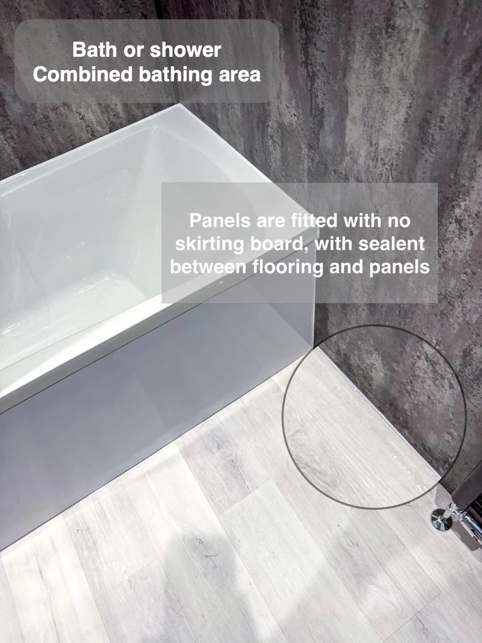 Bath or shower to suit the day in Cults bathroom