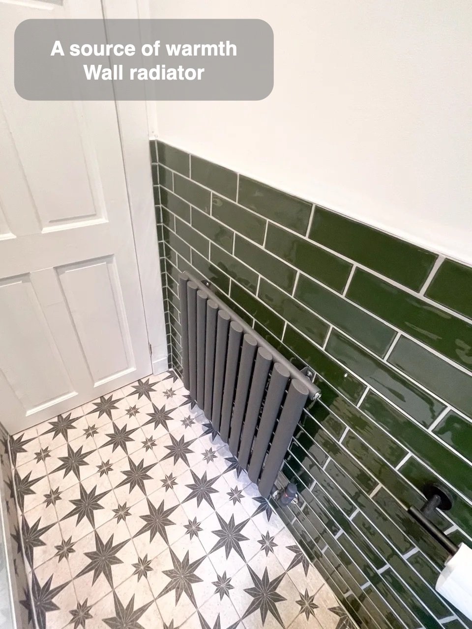 Warmth within the finished room in Bridge of Don bathroom