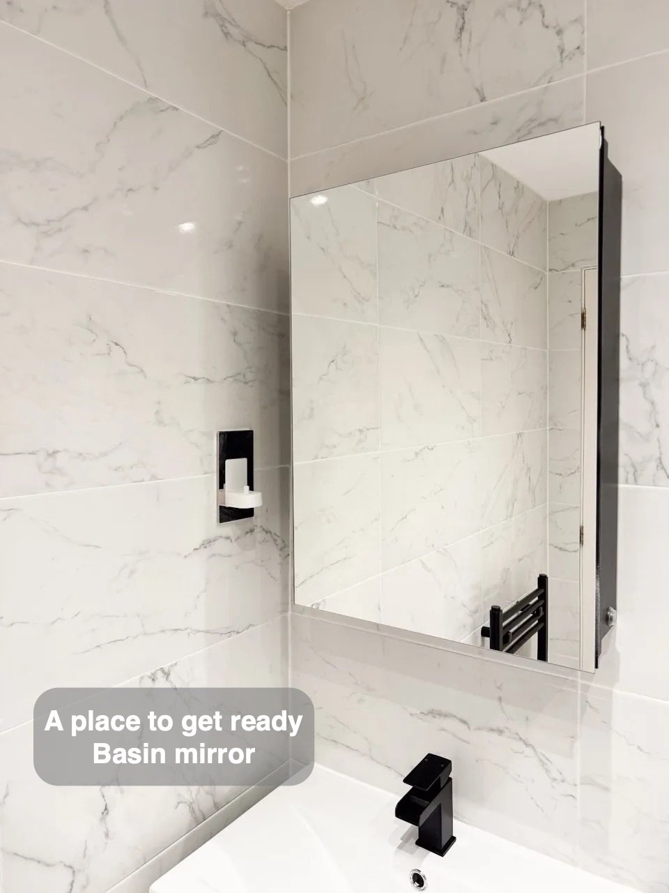 A place to get ready in the completed Peterculter bathroom