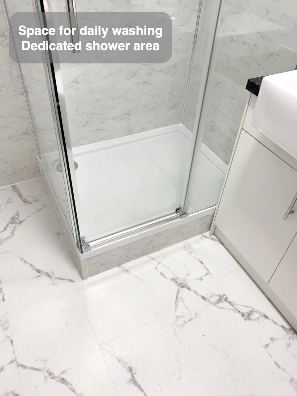 A dedicated place to shower in Holburn, Aberdeen bathroom