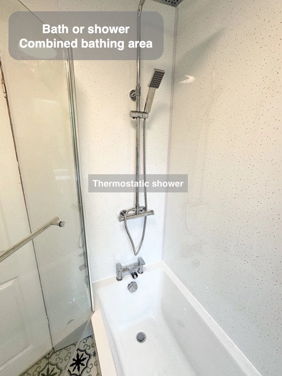 Bath or shower to suit the day in Bucksburn, Aberdeen bathroom