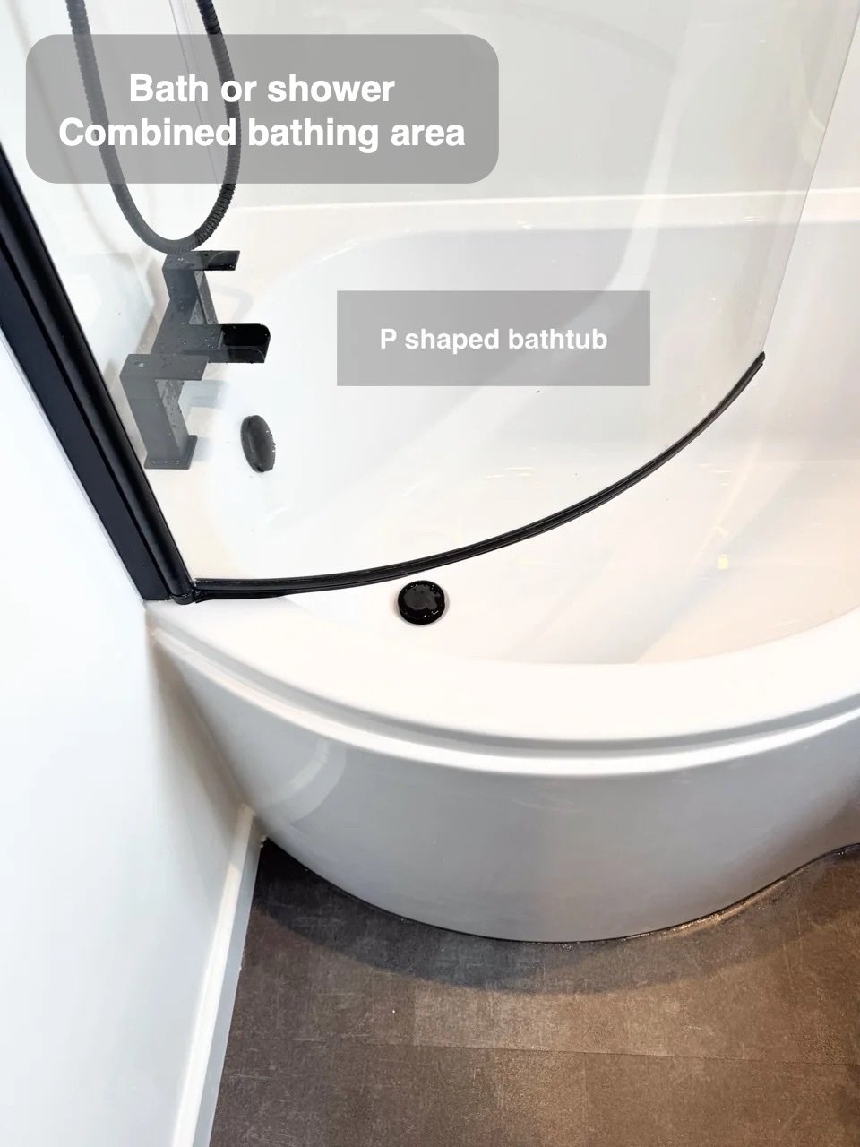 Bath or shower to suit the day in Bridge of Don bathroom